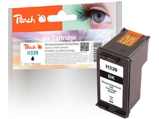 [90292258 1554680] Peach Tinte HP Nr. 339/C8767E Black