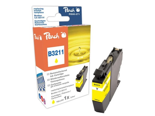 [90292329 1553735] Peach Tinte Brother LC-3211 Yellow