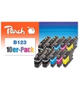 Peach Tinte Brother LC-123 BK/C/M/Y