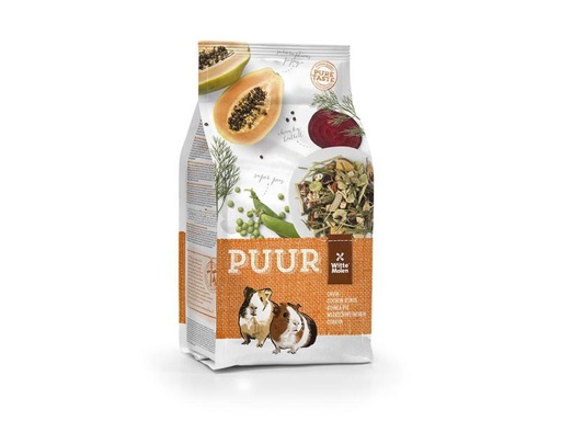[90048901 873385] Witte Molen Hauptfutter Puur Gourmet-Müsli für Meerschweinchen, 2.5 kg