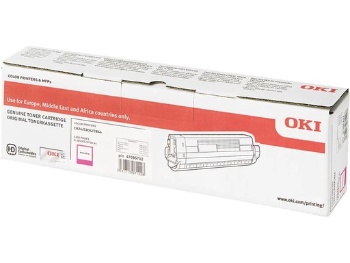 [90004877 946756] OKI Toner 47095702 Magenta