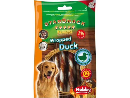 [90292559 1542737] Nobby Kausnack StarSnack Barbecue Wrapped Duck, 70 g