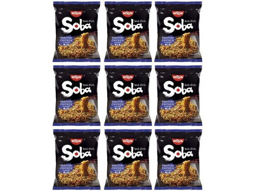 [90292727 1535303] Nissin Food Soba Yakitori Chicken 9 x 110 g
