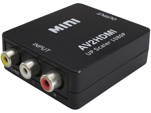 [90292757 1548645] Satelliten TV Zubehör Konverter AV2HDMI Composite - HDMI