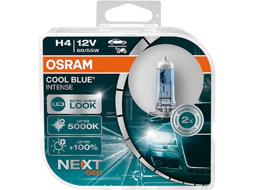 [90292843 1549471] OSRAM Cool Blue Intenste NextGen H4 P43t Motorrad/PKW