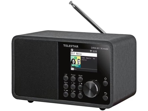 [90292940 1548662] Telestar Internet Radio DIRA M 1 A mobil Schwarz