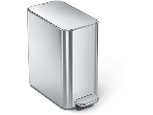 [90293003 1560294] Simplehuman Treteimer 5 l, Silber