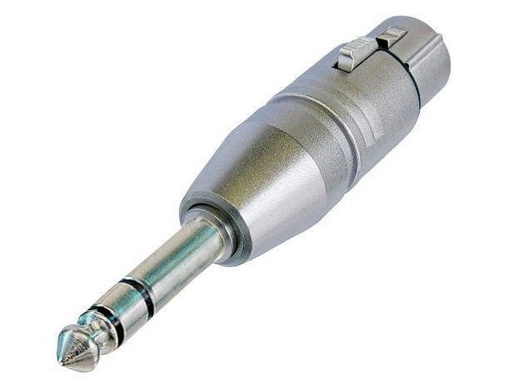 [90293077 338358] Neutrik Audio-Adapter NA3FP XLR 3 Pole, female - Klinke 6.3 mm, male