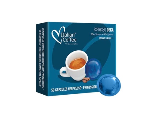 [90293079 1552092] Italian Coffee Professional Pads Deka 50 Stück