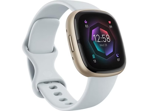 [90293083 1470524] Fitbit Sense 2 Smartwatch Hellblau/Gold