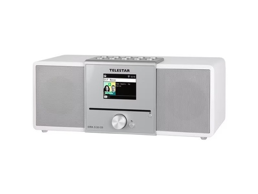 [90293099 1548660] Telestar Internet Radio DIRA S 32i CD Weiss