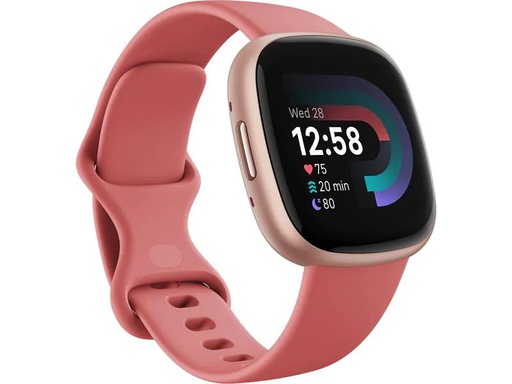 [90293105 1470527] Fitbit GPS-Sportuhr Versa 4 Smartwatch Pink/Rosa