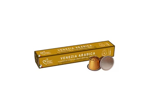 [90293109 1552088] Italian Coffee Kaffeekapseln Venezia Arabica 10 Stück