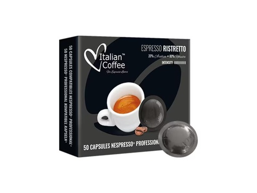 [90293123 1552091] Italian Coffee Professional Pads Ristretto 50 Stück