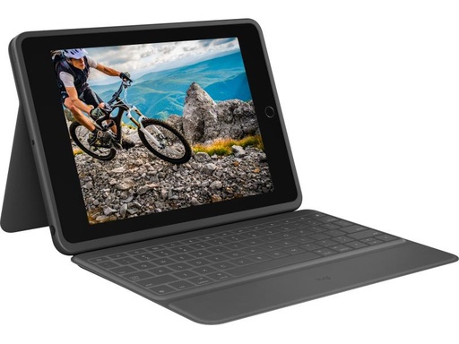 [90049050 1005411] Logitech Tablet Tastatur Cover Rugged Folio iPad 10.2 (7.-9. Gen.)