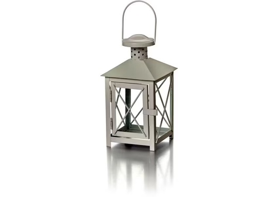 [90293137 1550237] balthasar Laterne 24 cm, Weiss