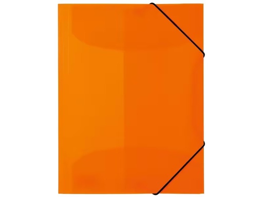 [90293140 1554041] HERMA Gummibandmappe Neon Neonorange