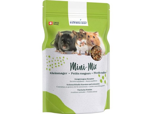 [90293163 1546606] Eric Schweizer Hauptfutter Mini-Mix für Rennmäuse, Hamster &amp; Ratten, 950 g