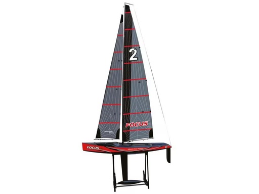[90293188 1560714] Amewi Segel-Yacht Focus III Racing 1000 mm, Rot, RTR