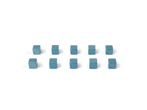[90293230 1557149] Trendform Haftmagnet Kubiq 10er Set , Blau