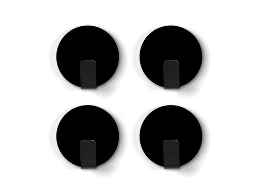[90293236 1557145] Trendform Hakenmagnet Solid 4er Set, Schwarz
