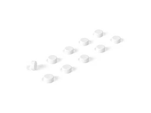 [90293242 1557150] Trendform Haftmagnet Steely 10er Set , Weiss