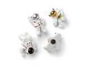 Trendform Haftmagnet Weltraum 4er Set, Weiss