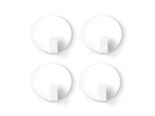 [90293337 1557144] Trendform Hakenmagnet Solid 4er Set, Weiss