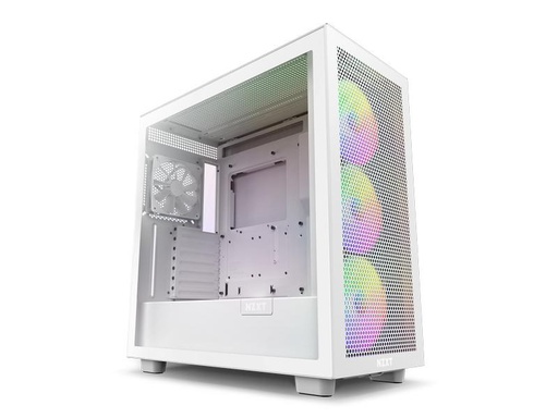 [90293402 1559888] NZXT PC-Gehäuse H7 Flow RGB Weiss matt