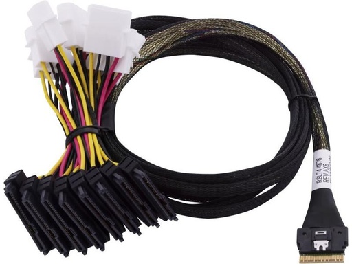 [90293449 1549438] Adaptec Slim-SAS-Kabel ACK-I-SlimSASx8-8SFF-8639x1-U.3-0.8M 80 cm