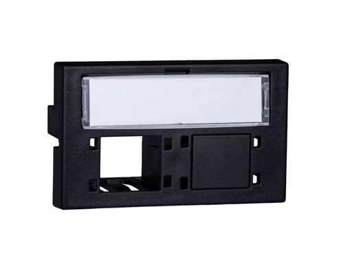 [90293574 1553565] R&amp;M Netzwerkdose FLF DA 2 Port für Kat. 5/6, Schwarz