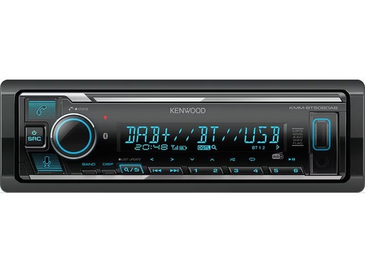 [90293640 1555060] Kenwood Autoradio KMM-BT508DAB 1 DIN
