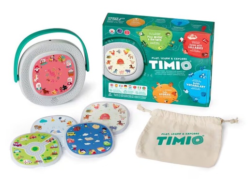 [90293948 1534050] Timio Audio Player mit 5 Audio Discs