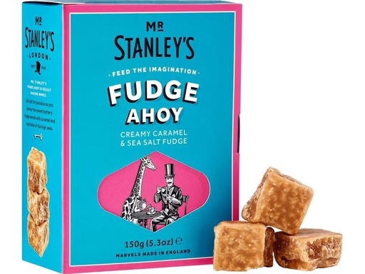 [90294048 1556503] Mr Stanley's Caramel Butter Fudge Sea Salt 150 g