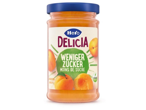 [90294197 1560720] Hero Aprikosenkonfitüre Weniger Zucker 220 g