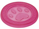 Nobby Hunde-Spielzeug Fly-Disc Paw, Ø 22 cm, Pink