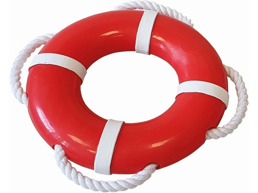 [90294355 1557795] Nobby Schwimmspielzeug Rettungsring mit Seil, Ø 15 cm, Rot