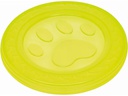 Nobby Hunde-Spielzeug Fly-Disc Paw, Ø 22 cm, Gelb