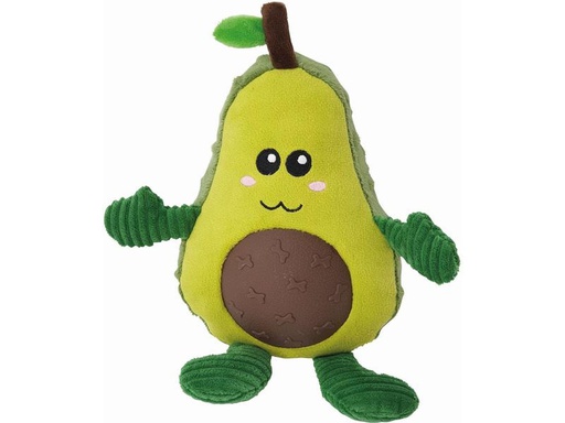 [90294364 1557799] Nobby Hunde-Spielzeug Plüschgemüse Avocado, 25 cm, Grün
