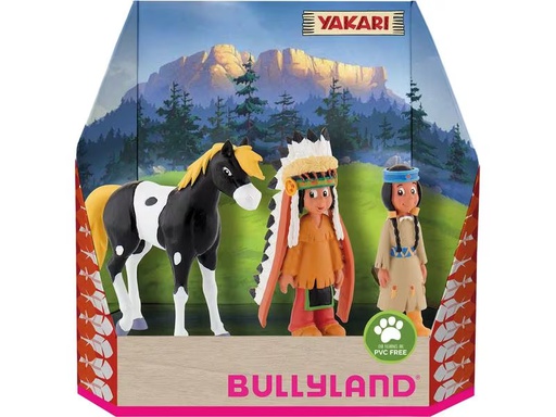 [90294526 1557542] BULLYLAND Spielfigurenset Yakari 3-er Pack