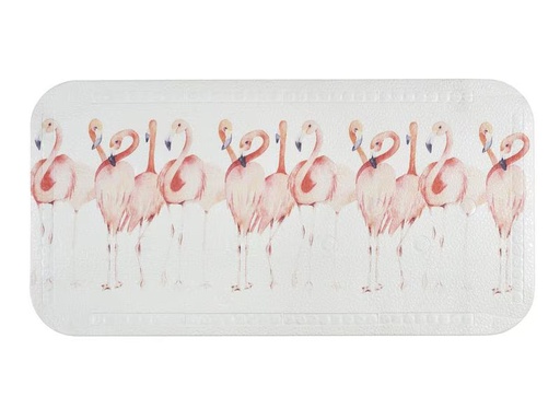 [90294628 1560052] diaqua® Badewanneneinlage Smoothie Flamingo 71 cm, Rosa/Weiss