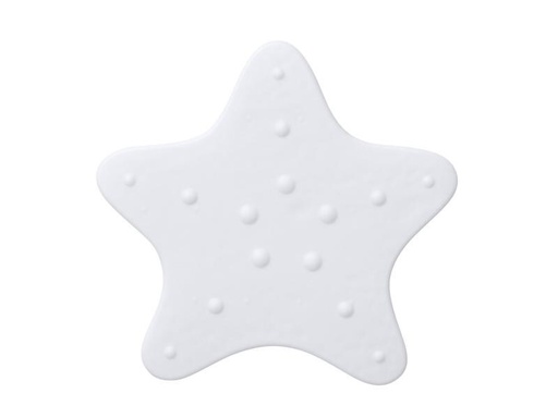 [90294678 1560070] diaqua® Badewanneneinlage Minis Starfish 5 Stück, Weiss
