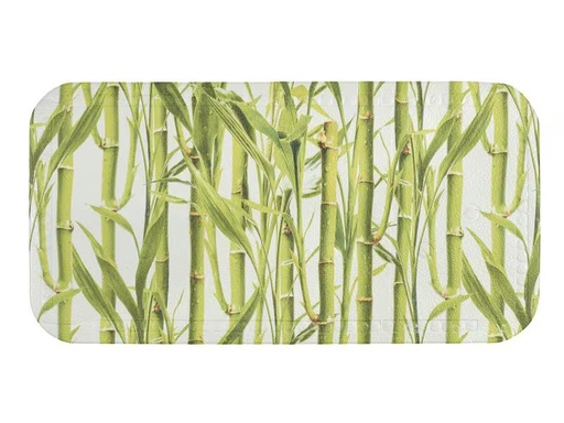 [90294711 1560056] diaqua® Badewanneneinlage Smoothie Bamboo 71 cm, Grün/Weiss