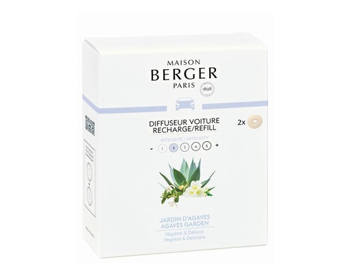 [90294828 1536458] Maison Berger Autodiffusor Jardin dAgaves 2 Stück