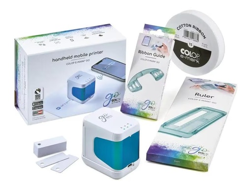 [90294967 1539978] Colop Beschriftungsgerät Colop E-Mark Go Set