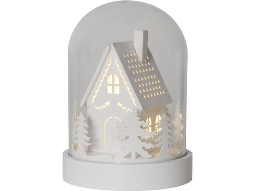 [90294968 1187195] Star Trading Schneekugel Kupol Haus 17.5 cm, Weiss