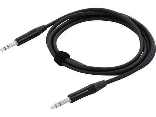 [90294989 336784] Cordial Klinkenkabel Klinke-Klinke 6.3 5 m, Schwarz