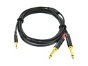 Cordial Audio-Kabel 3.5 mm Klinke - 6.3 mm Klinke 1.5 m