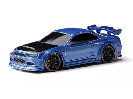 [90295033 1564745] Turbo Racing Micro Drift C64, Blau RTR, 1:76