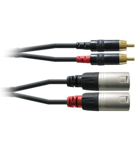 [90295126 289338] Cordial Audio-Kabel CFU 3 MC Cinch - XLR 3 m